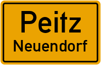 Alte Bahnhofstraße in PeitzNeuendorf