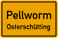 Untjehörnweg in PellwormOsterschütting