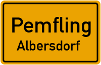 Albersdorf in 93482 Pemfling (Albersdorf)