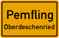 Straßenverzeichnis Pemfling Oberdeschenried