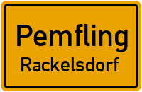 Straßenverzeichnis Pemfling Rackelsdorf