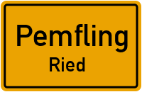 Straßenverzeichnis Pemfling Ried