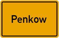 City Sign Penkow