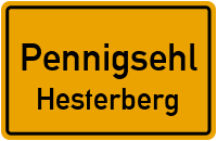 Hesterberger Straße in PennigsehlHesterberg