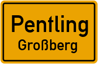 Straßenverzeichnis Pentling Großberg