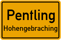 Straßenverzeichnis Pentling Hohengebraching