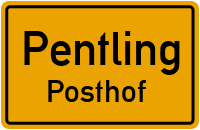 Straßen in Pentling Posthof