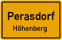 Straßen in Perasdorf Höhenberg