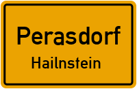 Straßen in Perasdorf Hailnstein