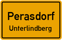 Straßen in Perasdorf Unterlindberg