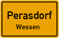 Straßen in Perasdorf Wessen