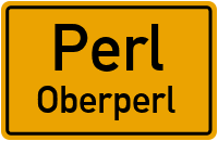 Bergstraße in PerlOberperl