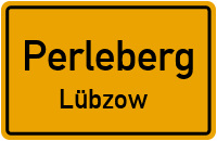 Lübzow Dorfstraße in PerlebergLübzow