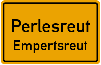 Straßen in Perlesreut Empertsreut