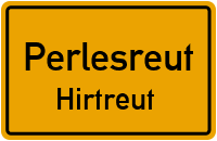 Straßen in Perlesreut Hirtreut
