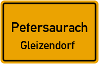 Breitenstraße in PetersaurachGleizendorf