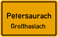 Talstraße in PetersaurachGroßhaslach