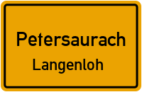 Langenloh in PetersaurachLangenloh