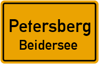 Friedrich-List-Straße in PetersbergBeidersee