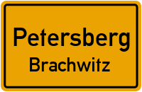 Thomas-Müntzer-Straße in PetersbergBrachwitz