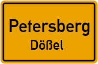 Parkstraße in PetersbergDößel