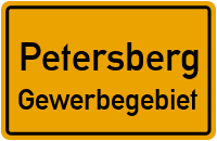 Ahornweg in PetersbergGewerbegebiet