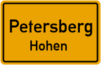 Eismannsdorfer Weg in PetersbergHohen