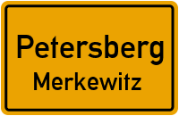 Hohlweg in PetersbergMerkewitz