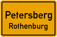 Friedensstr. in PetersbergRothenburg