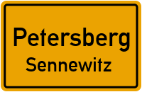 Sennewitzer Dorfplatz in PetersbergSennewitz