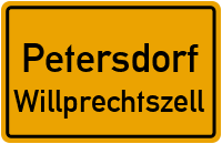 Straßenverzeichnis Petersdorf Willprechtszell
