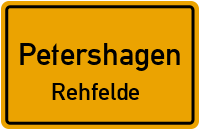 Waldstraße in PetershagenRehfelde