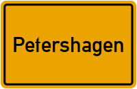 Wo liegt Petershagen?