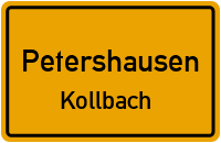 Steinbergstraße in PetershausenKollbach