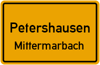 Straßenverzeichnis Petershausen Mittermarbach