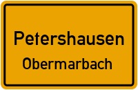 Hauptstraße in PetershausenObermarbach