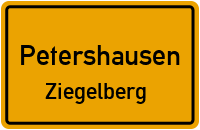 Bergstraße in PetershausenZiegelberg