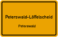 Bildchenweg in Peterswald-LöffelscheidPeterswald