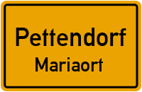 Fährweg in PettendorfMariaort
