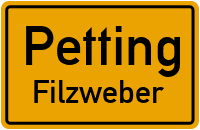 Filzweber in PettingFilzweber
