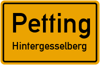 Hintergesselberg in PettingHintergesselberg