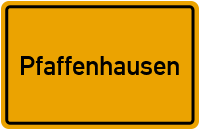 Wo liegt Pfaffenhausen?