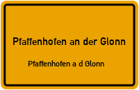 Kirchplatz in Pfaffenhofen an der GlonnPfaffenhofen a d Glonn
