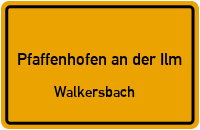 Geisenhausener Straße in 85276 Pfaffenhofen an der Ilm (Walkersbach)