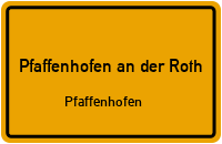 Ahornweg in Pfaffenhofen an der RothPfaffenhofen