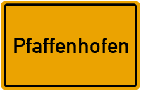 Wo liegt Pfaffenhofen?