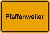 Wo liegt Pfaffenweiler?
