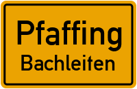 Bachleiten in 83539 Pfaffing (Bachleiten)
