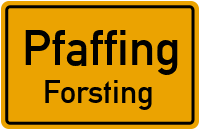 Springlbacher Straße in PfaffingForsting