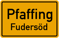 Straßenverzeichnis Pfaffing Fudersöd